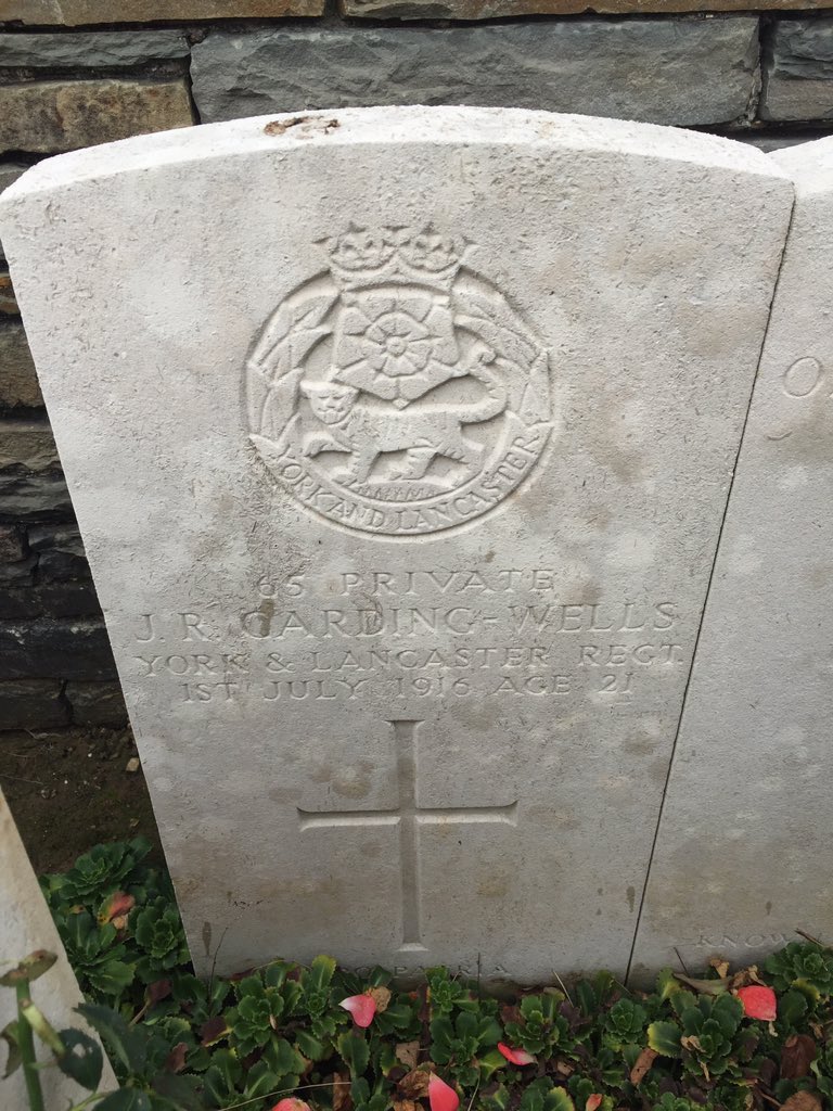 ...Beneath their simple granite headstones, each bearing the regimental crest, my old comrades; the Gunstone brothers, Edmund Skinner, and dear old Dick Carding-Wells...5/