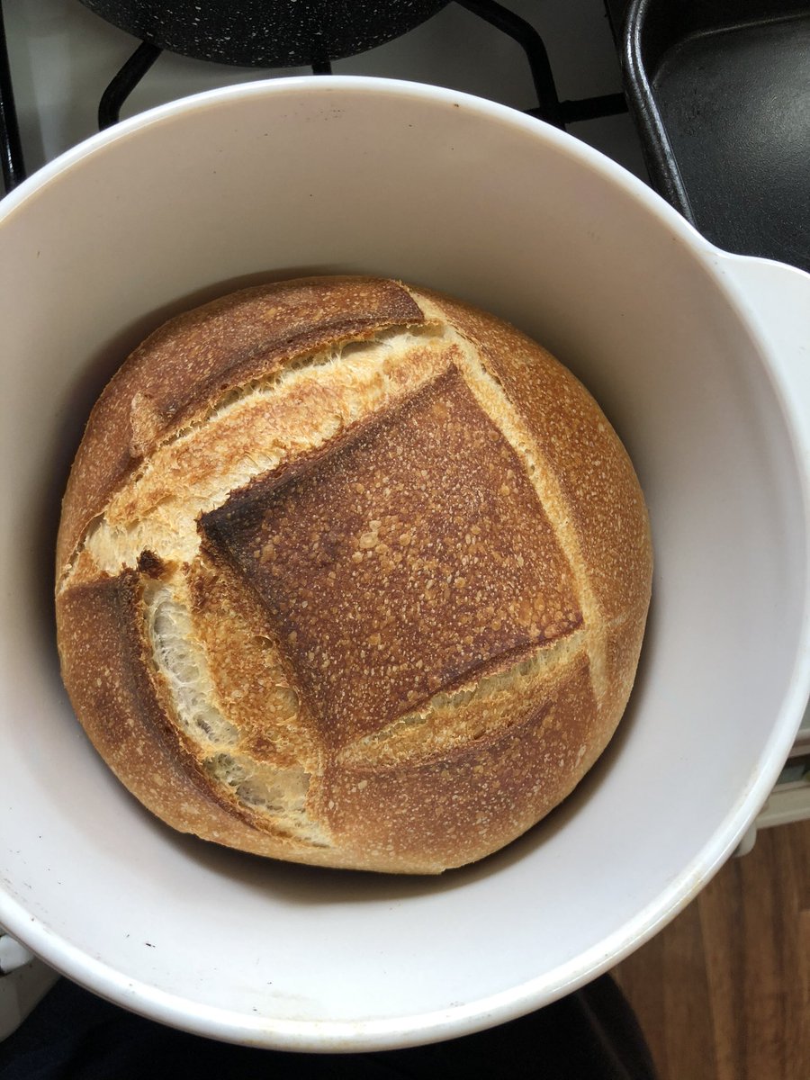 Nothing like a fresh loaf of bread 🥖