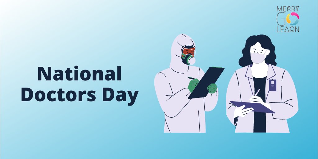 MerrygoLearn's tweet photo. @MerrygoLearn salutes all the doctors and the healthcare professionals for leading this battle from the front.

#DoctorsDay #doctorslife #Nationaldoctorsday #NationalDoctorsDay2020  #doctorsday2020 #DoctorsDayIndia  #ThankYouDoctors 

#MGL #merrygolearn #learnwithfun https://t.co/ElNQnvIC8h