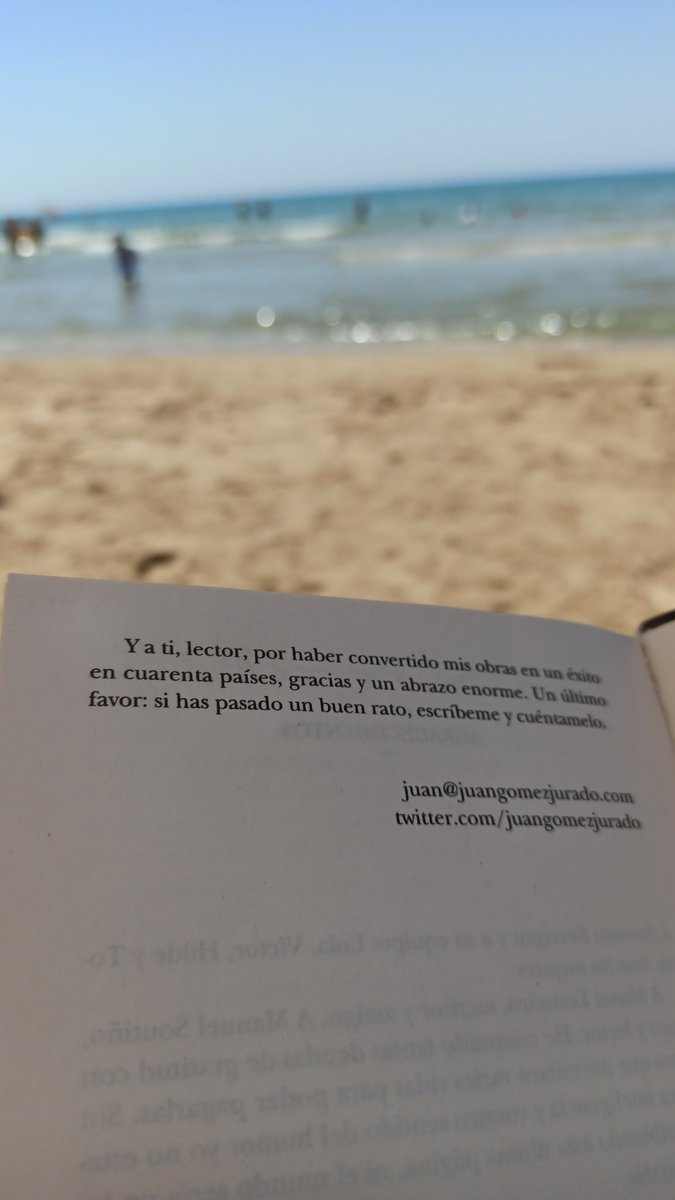 DNACHER's tweet photo. @JuanGomezJurado GRACIAS por el buen rato que me has hecho pasar. Quiero más historias de Sancho! https://t.co/ffQEE0o1Pc