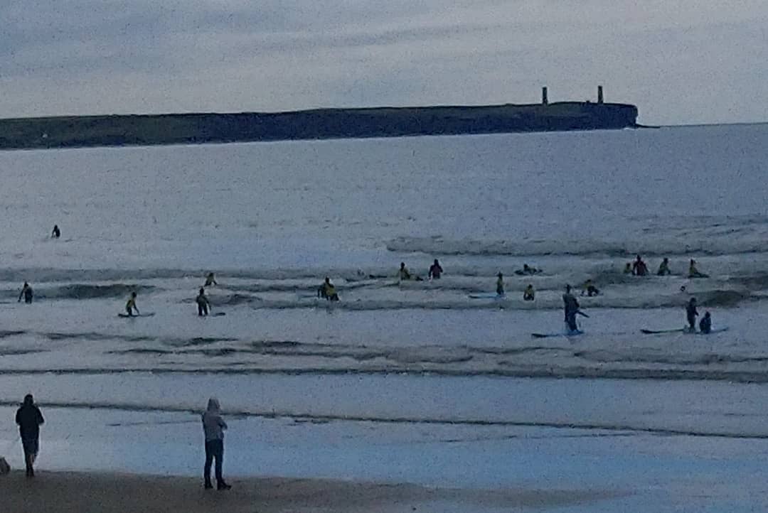 TramoreTourism's tweet photo. Summer Surf Schools 🏄 in full swing today on Tramore beach 🏖 Sand, sea, surf and salty air - what more do you need? 🌊 🐚 🌞 #summersintheair #tramoretourism #Waterford #summertimevibes #surfingbeaches #irishsurfbeach #hitthewaves #surfsup #surfschool https://t.co/Ibmul3IAtG