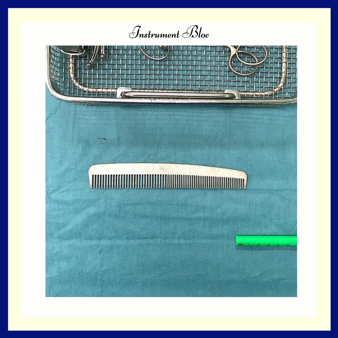 DocteurDeRunz's tweet photo. Le peigne stérile de bloc !! 😁 
Et oui nous prenons bien soin de nos patientes ! 😃 (Même en stérile !) ‍
Alors finalement nos instruments ne sont pas si terrifiants  ? 😂😂

#peigne #sterile #chirurgieesthetique #lorraine #moselle #esthetique #metz #luxembourg #instrument https://t.co/IyhUBAxw5B
