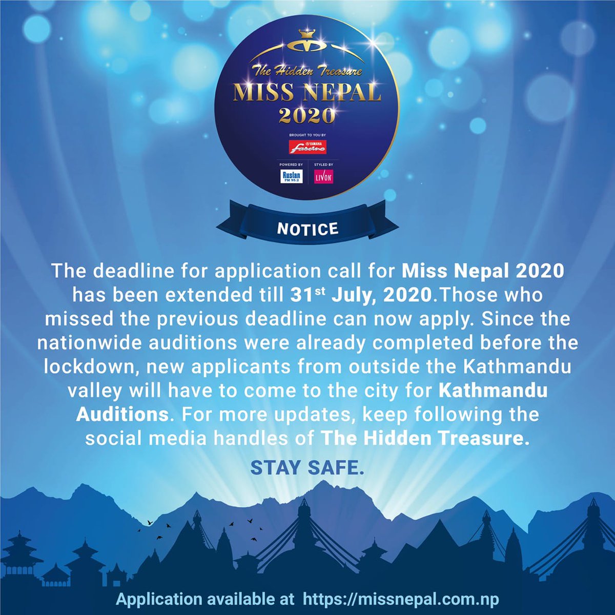 Miss Nepal - The Hidden Treasure tweet media