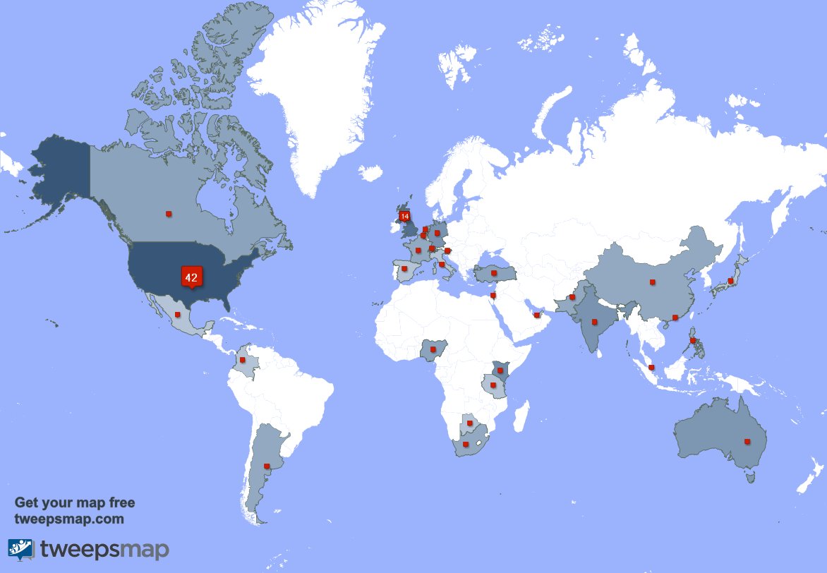 TruthIvory's tweet image. Special thank you to my 1 new followers from UK. last week. tweepsmap.com/!TruthIvory