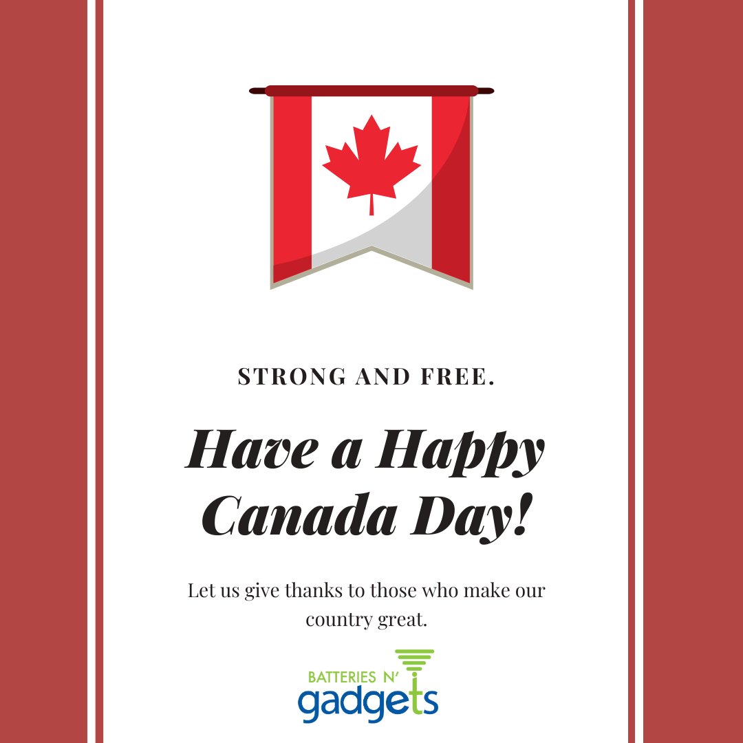 Have a safe and happy Canada Day everyone! 🇨🇦