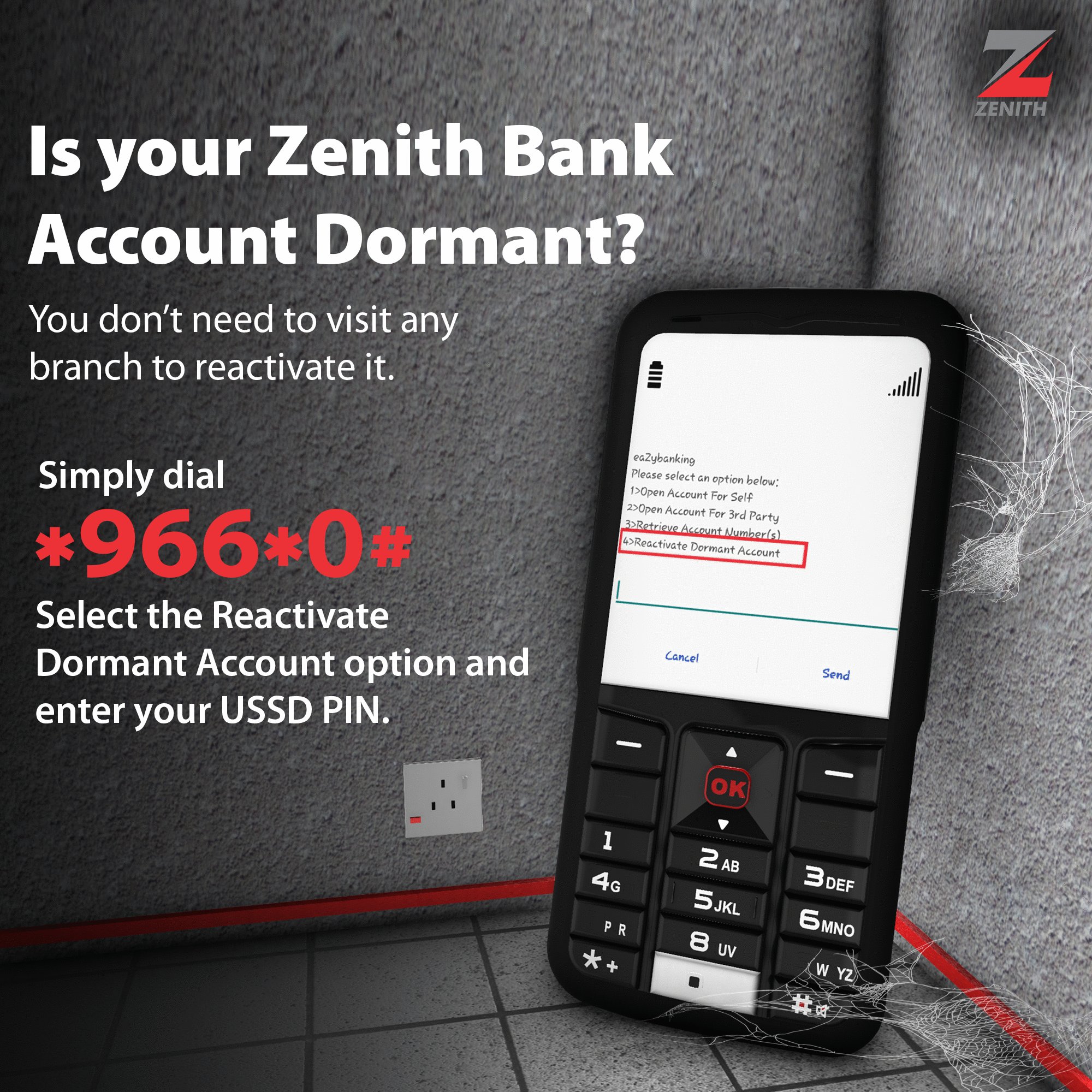 How to get your 2025 account number from zenith bank