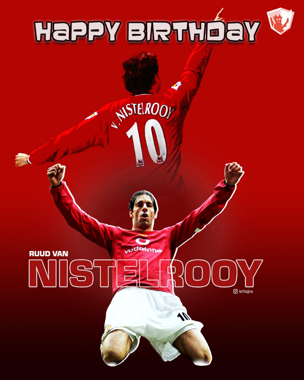 Happy Birthday to our former striker Ruud Van Nistelrooy     