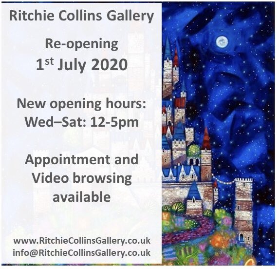 RitchieCollins_'s tweet photo. Our temporary opening hours: Wed-Sat 12-5.  Hope to see you soon. #SmallBusiness #rcg https://t.co/90iCfLhg4X
