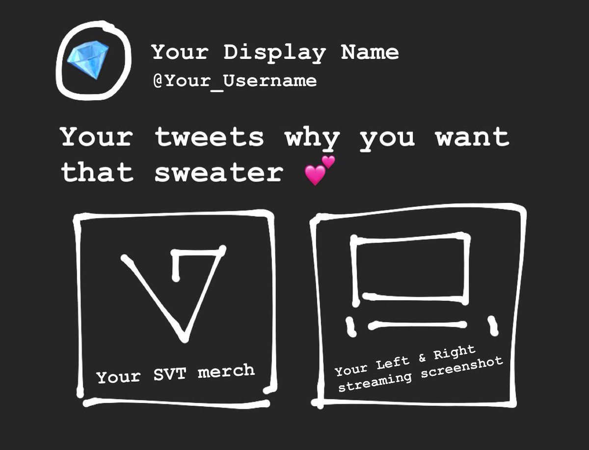 Due to July being my birthday month &amp; it’s the last sweater, I decided to do a giveaway with it! 🌸

Steps:
- Like &amp; RT this tweet
- Leave a reply why you want it
- Share a photo of your SVT merch &amp; a screenshot of you streaming Left &amp; Right

Good luck!🍀

*For Msian Carats Only!