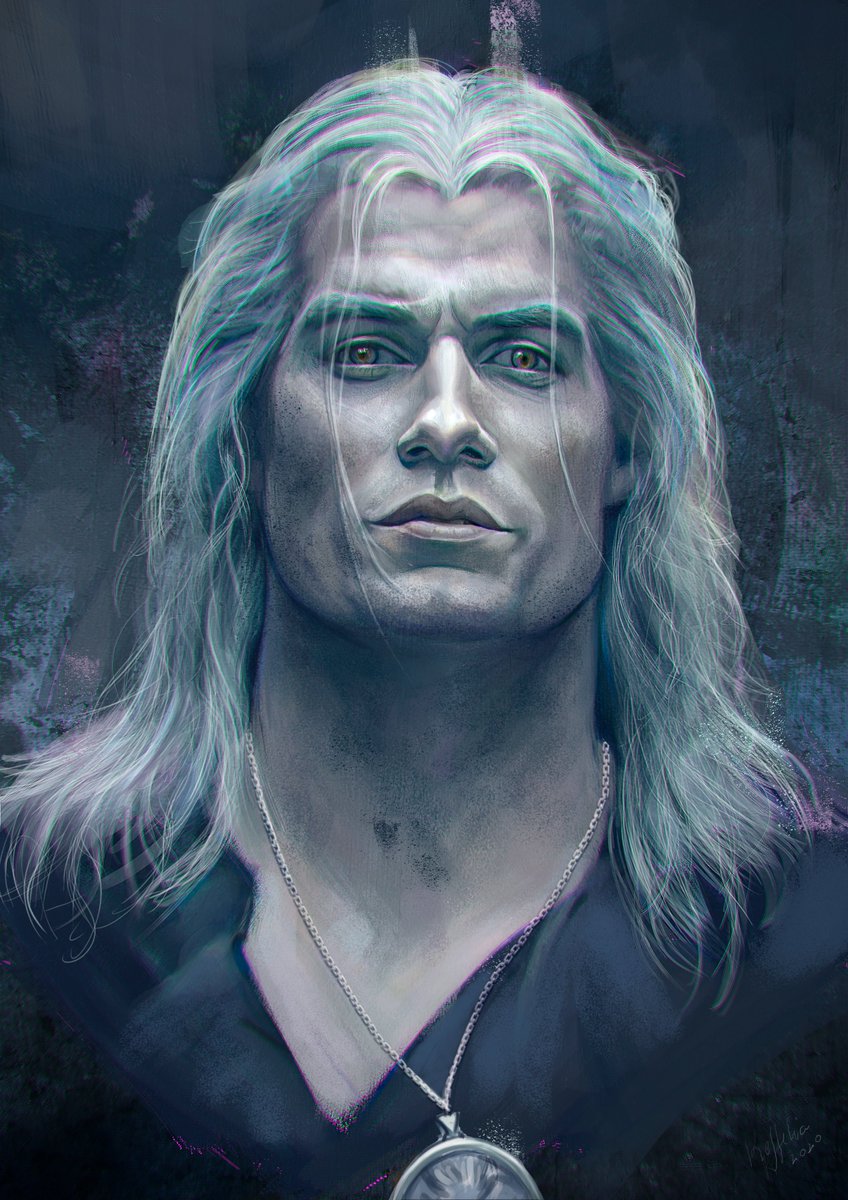 I am not quite sure yet if I call this finish. Study of geralt of Rivia played by Henry Cavill.
@witchernetflix 
#witcher #netflix #henrycavill #geralt #tossacointoyourwitcher #study #twitch #color #painting