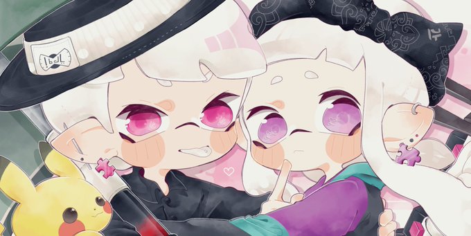 いかっぷるのtwitterイラスト検索結果 古い順