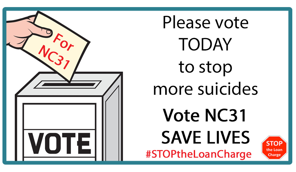 Arthur81288011's tweet photo. @loanchargeAPPG @alisonthewliss @theSNP @DavidDavisMP @EdwardJDavey @eastantrimmp @OwenThompson @GwynneMP @ChrisStephens @RuthCadbury @ChrisM4Chester @justinmadders @Metcalfe_SBET @MPIainDS @CrispinBlunt @JimShannonMP @RupaHuq @PeterBoneUK @S_Hammond That's fantastic news that all 3 #LoanCharge amendments have been selected for the #ReportStage today
Now it's down to MPs to listen to the evidence & hopefully support their constituents
Lives are resting on this - @LCAG_2019 are 100% clear re that
Please #SaveLives 🙏 https://t.co/NnEKEs2PBB