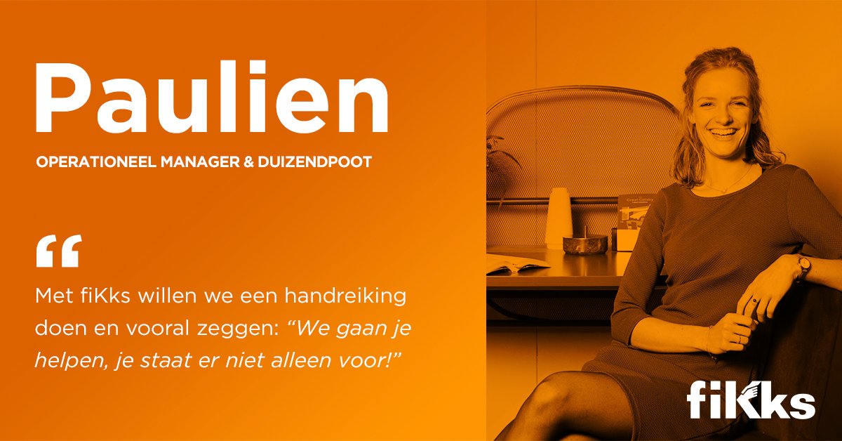 Buddy zijn bij fiKks betekent mensen helpen én veel leren. Over schulden&amp;armoede. Maar ook over emoties&amp;de werking van ons brein. Onze operationeel manager, Paulien, vertelt over haar eigen ervaringen als buddy. Lees het interview hier: bit.ly/2Zmn4Oa