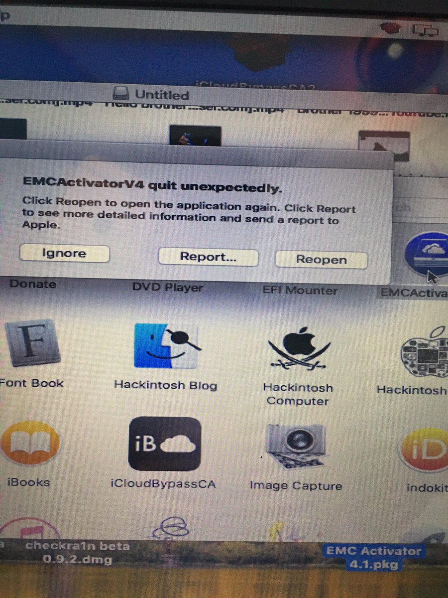 Can Anyone Tell me what’s this Error for EMC Activator 4.1 @minacrisOficial @cadiunlock