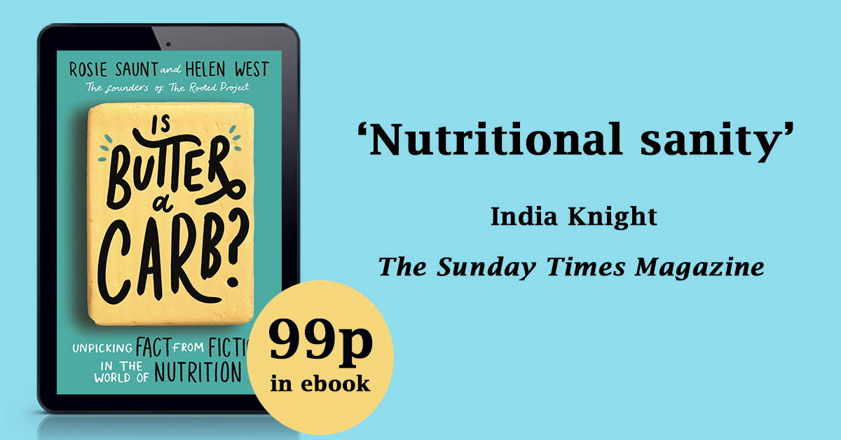 We're celebrating our books first birthday with a month long digital promotion on Amazon! From today until the 31st of July, you can get the Kindle edition of  'Is Butter a Carb?' for just 99p! #Ad  Link Below 👇

amazon.co.uk/Butter-Carb-Un…