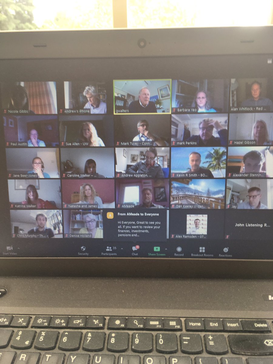 7oaksChamber's tweet photo. Great to see so many members and guests on the call - looking forward to August 5th already!
#1stwednesday #networking https://t.co/Di9Nd0KX9H