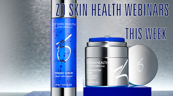 A new week brings a fresh wave of ZO Skin Health webinars! Contact your sales rep or email training@wigmoremedical.com to register! Please don't contact our social media pages to register, you are only able to register through your sales rep or our training team.