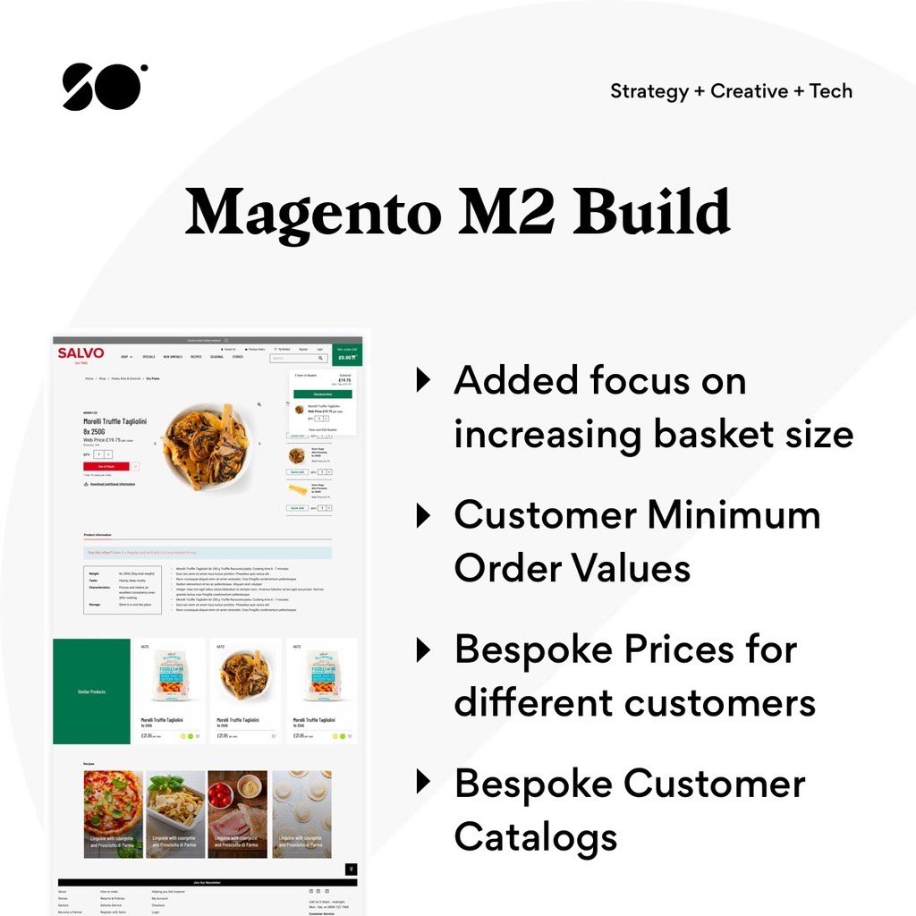 SOtechnology's tweet image. Salvo 1968 - Project Review

The brief was simple, Re-design the entire site to modernise the brand and add a focus on eCommerce best practises to help them increase basket sizes, conversion rates and customer engagement. #B2B #Ecommerce #Magento #Strategy #Creative #Tech