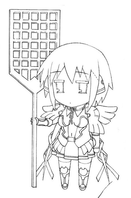 そらおとのイカロス。
SD用設定より。
一回こっきりの巨大ハエ叩きと一緒に設定化。 