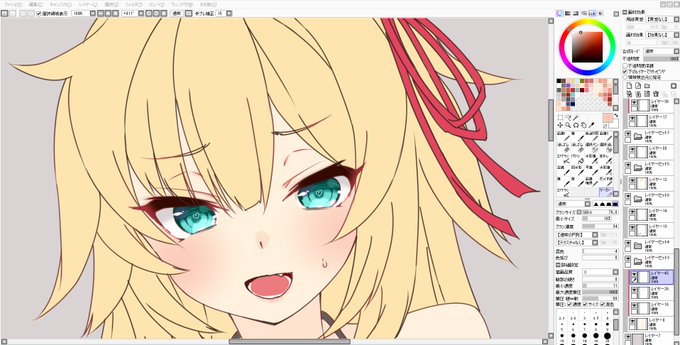 (WIP)今日はこれ塗っていきます! 