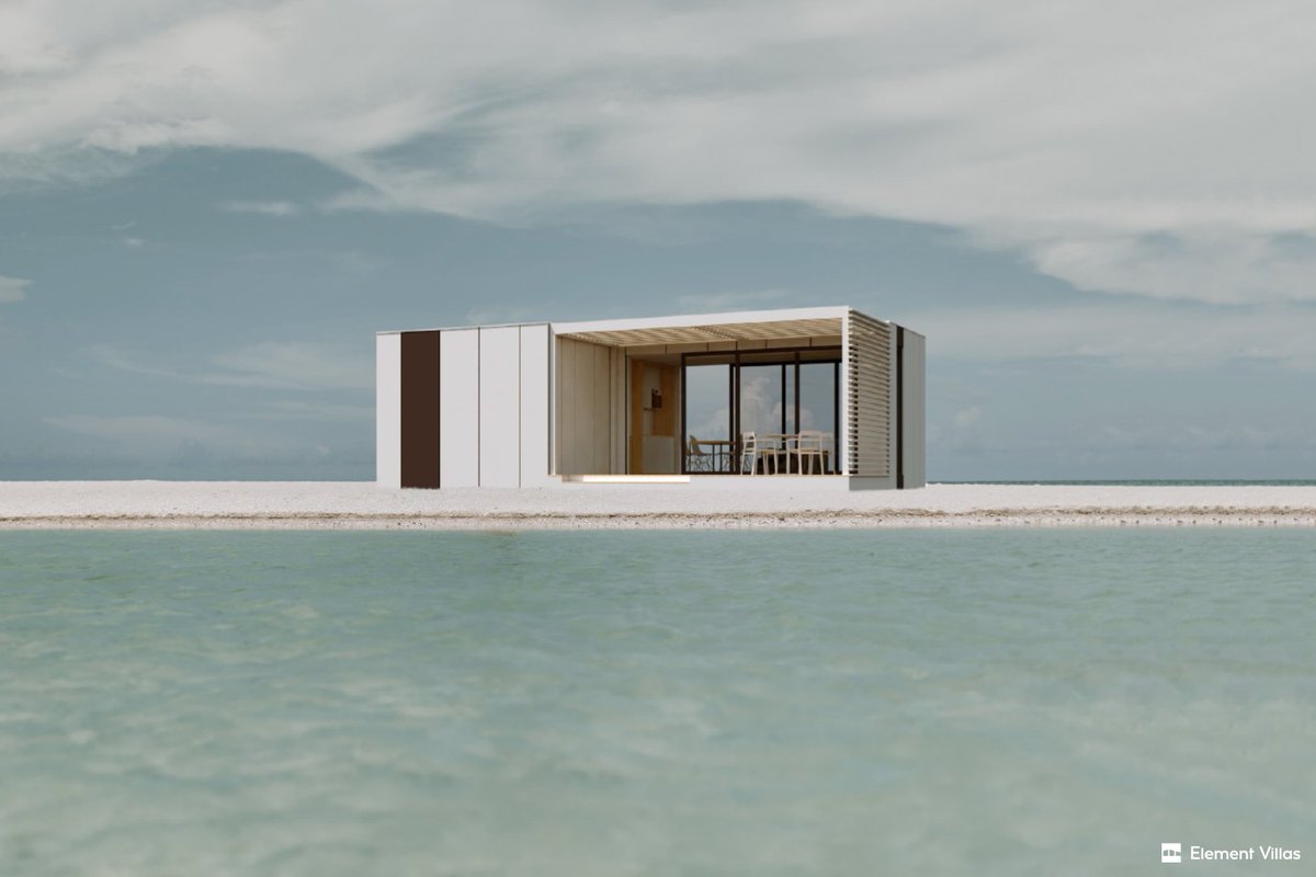ElementVillas's tweet photo. [Wednesday Villa]
In the times of social distancing, wouldn't it be great to have The View L for your escape? 
The charm of The View's big sister is irresistible: https://t.co/vG0bKUihO4
#elementvillas #madeincroatia #modularconstruction #modularhome #QbissOne #trimo https://t.co/lTnefUci83