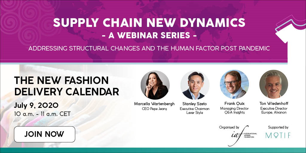 Please join our webinar on the New #Fashion #Delivery #Calendar on July 9th! Register now: bit.ly/3ePw3xV @IAFnet @MotifLearning