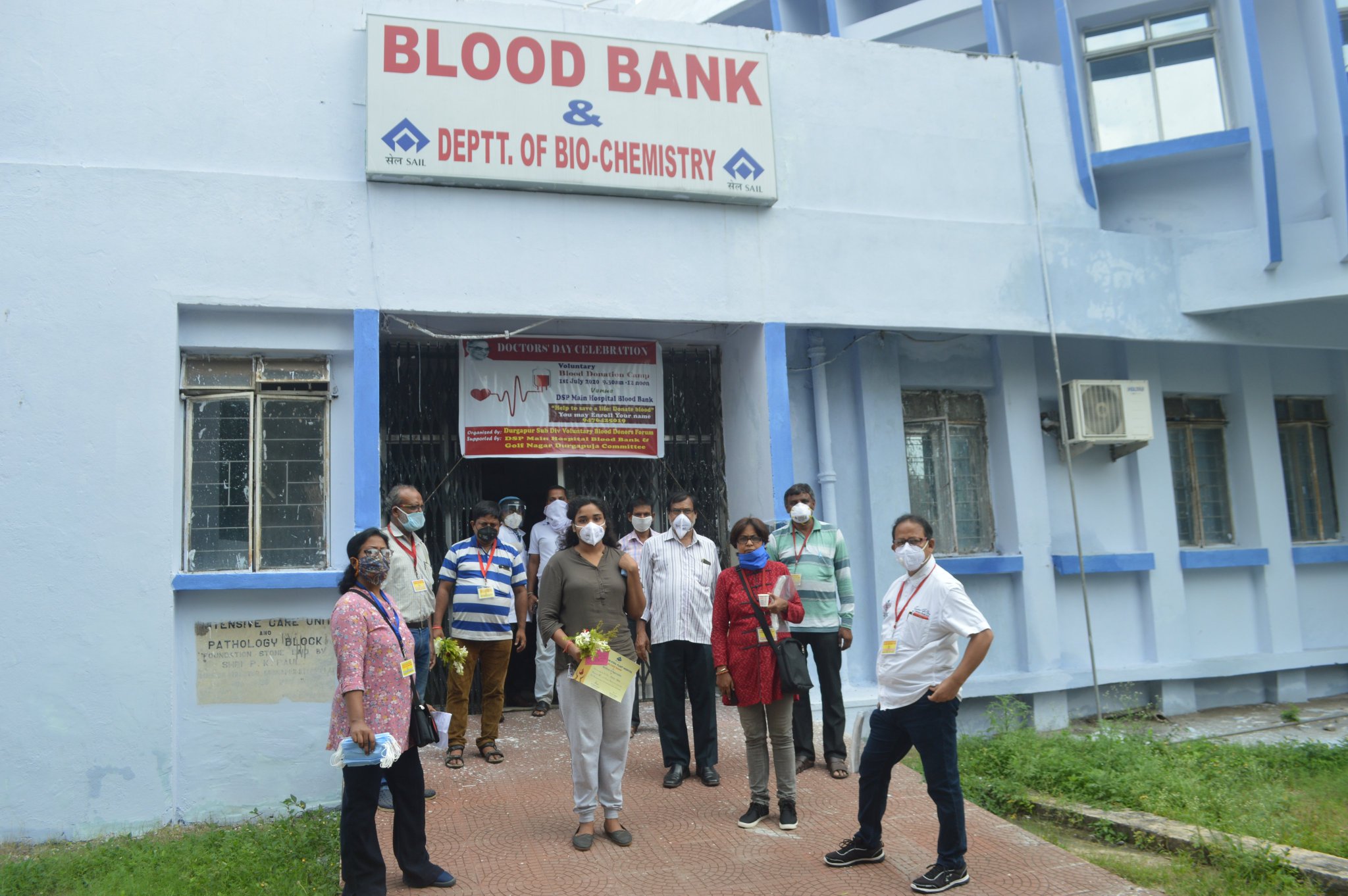 Sail Durgapur Steel Plant On Twitter Blood Donation Camp Organized At Dsp Main Hospital While Observing Doctors Day On 01 07 2020 Where Employees Union Forum Members An Others Donated Blood Sailsteel Https T Co Ajcei8n66r