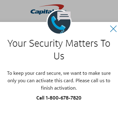 DanSkrezyna's tweet photo. @CapitalOne I live abroad and can't call US to activate my new card https://t.co/b5ZPz6rFey