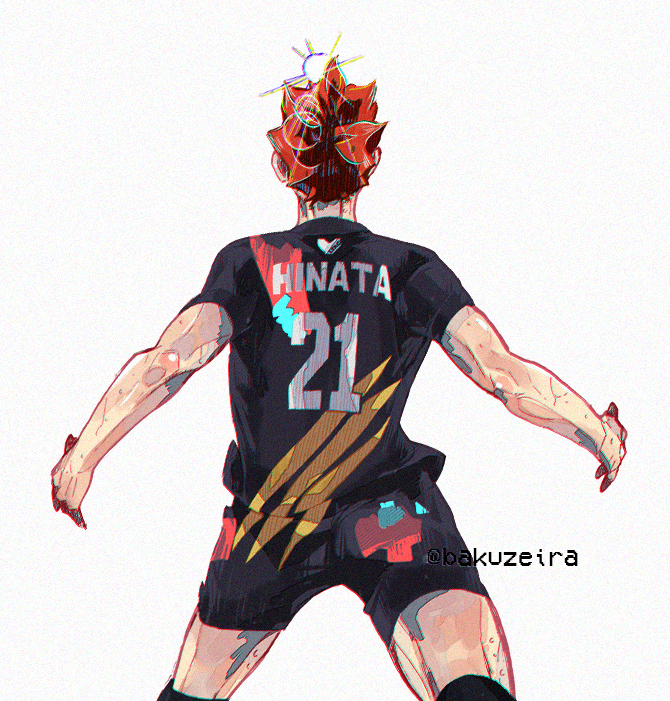bakuzeira's tweet photo. bokuto koutarou and hinata shouyou: mentor and disciple; https://t.co/NSW6odczn0
