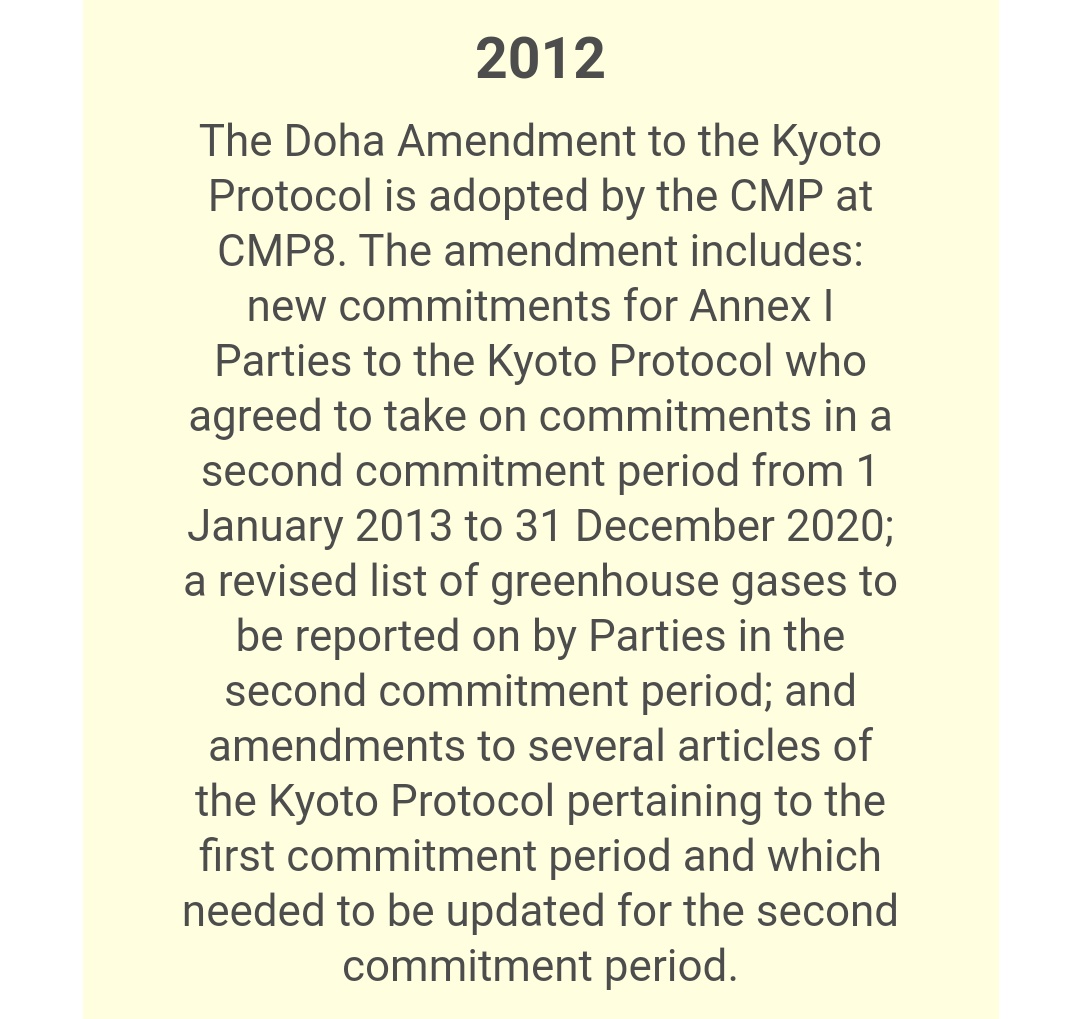 This isn't complicated stuff, and I'm a bit concerned that this isn't understood by the Minister.Image source:  https://www.un.org/sustainabledevelopment/climate-negotiations-timeline/