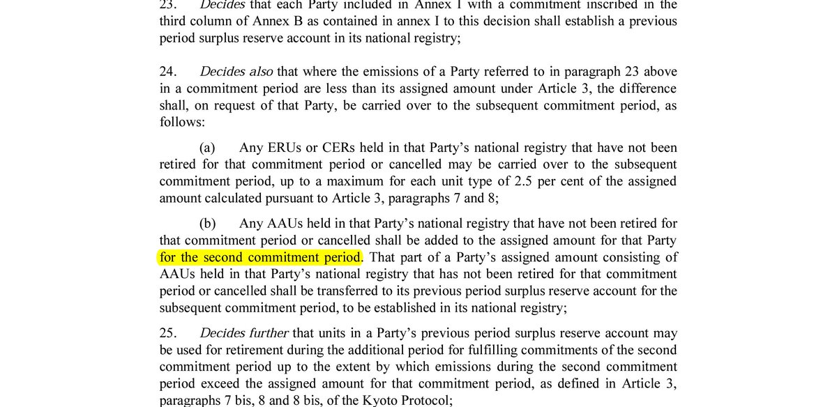 That screenshot is also crystal clear with one (of many) reasons why any such credits expire at the end of this year and are no longer usable in Paris.Let me highlight the relevant words.Carryover is the exception to the rule that you settle commitments within a period.