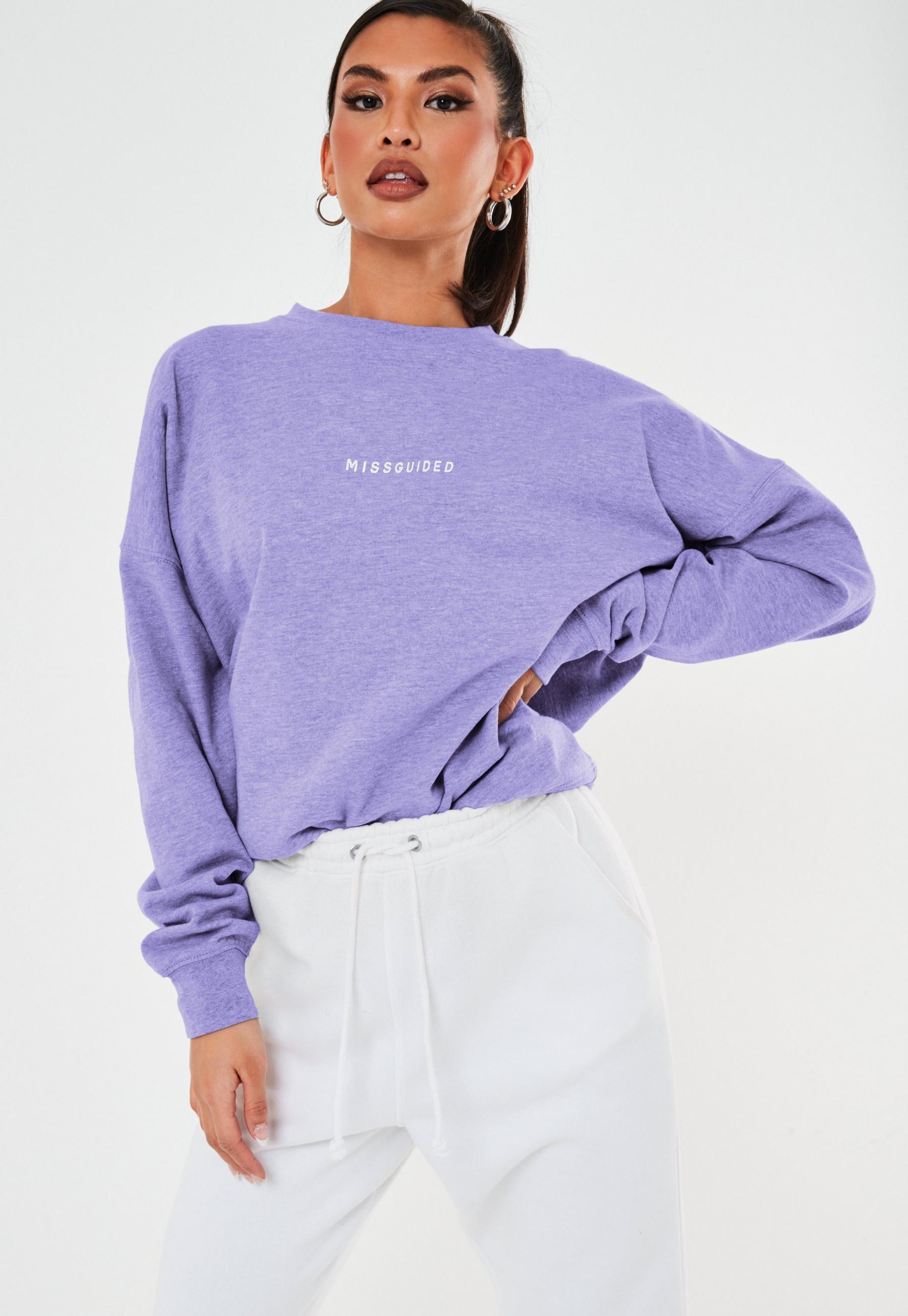 Sand missguided slogan washed sweatshirt sale