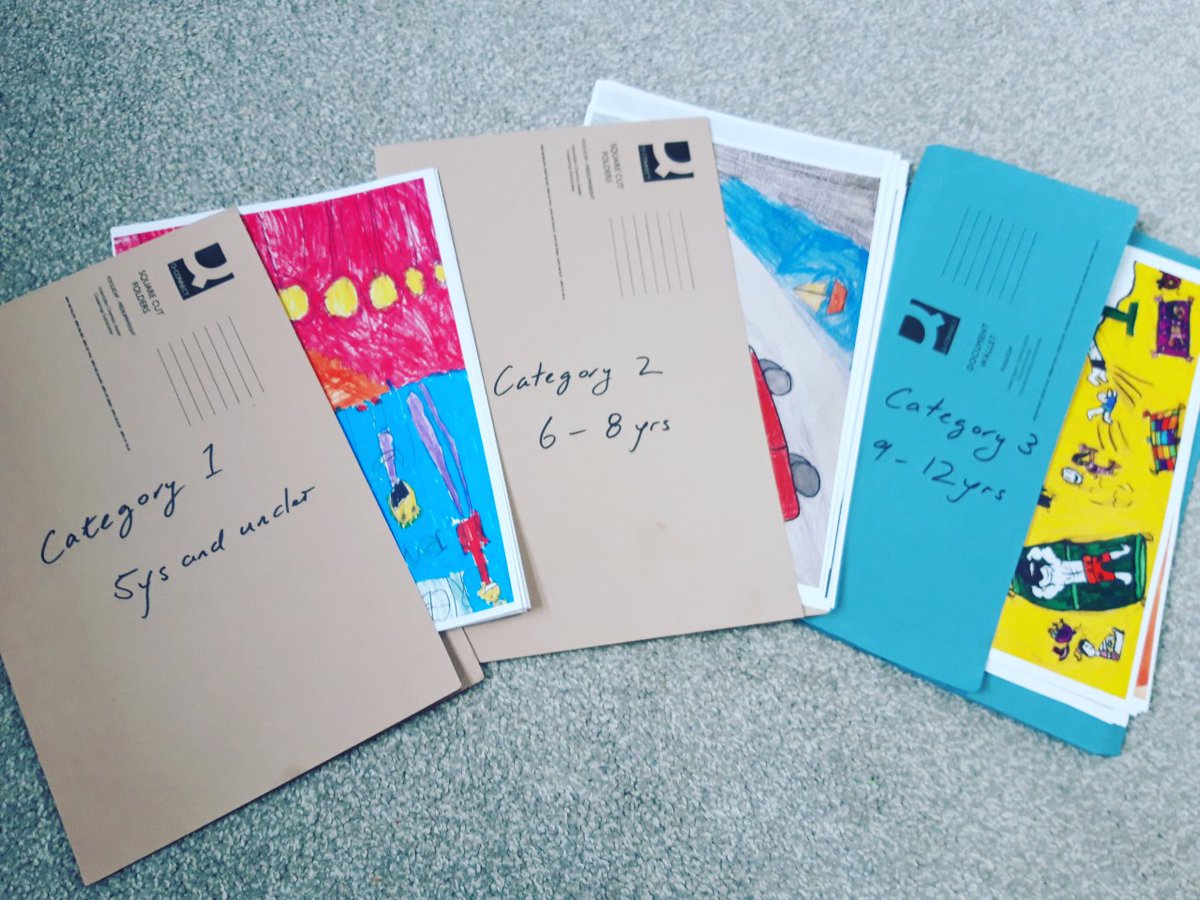 DLR_Libraries's tweet photo. Our art competition for children 2020 closed yesterday. Here you get a behind the scenes peak at our entry folders as library staff get the pleasure to enjoy these artworks! Winners will be announced next week. Watch this space!
#YourCouncilDay
#dlrLibraries
#kidscreating https://t.co/QFAHGFJOFQ