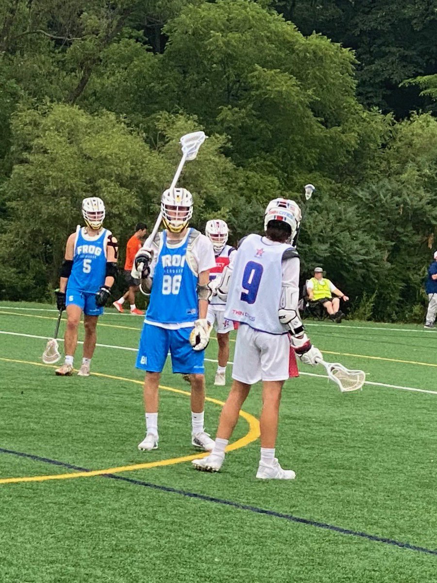 Seniors Brockton and Trevor playing for <a href="/froglacrosse/">Frog Lacrosse</a> against <a href="/TwinCitiesLax/">Twin Cities Lacrosse</a> on Monday. The amphibians played very well.
