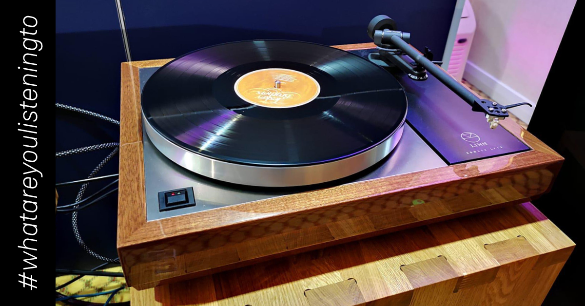 linnproducts's tweet photo. Rare gem or a well-worn favourite, what's spinning on your turntable just now? Head to Instagram, post a picture of your music system with #whatareyoulisteningto, tag @linnproducts and we'll share some of your entries on our story! #lovelinn #lovemusic #sondeklp12 #sourcefirst https://t.co/W5Xc2TIXI3