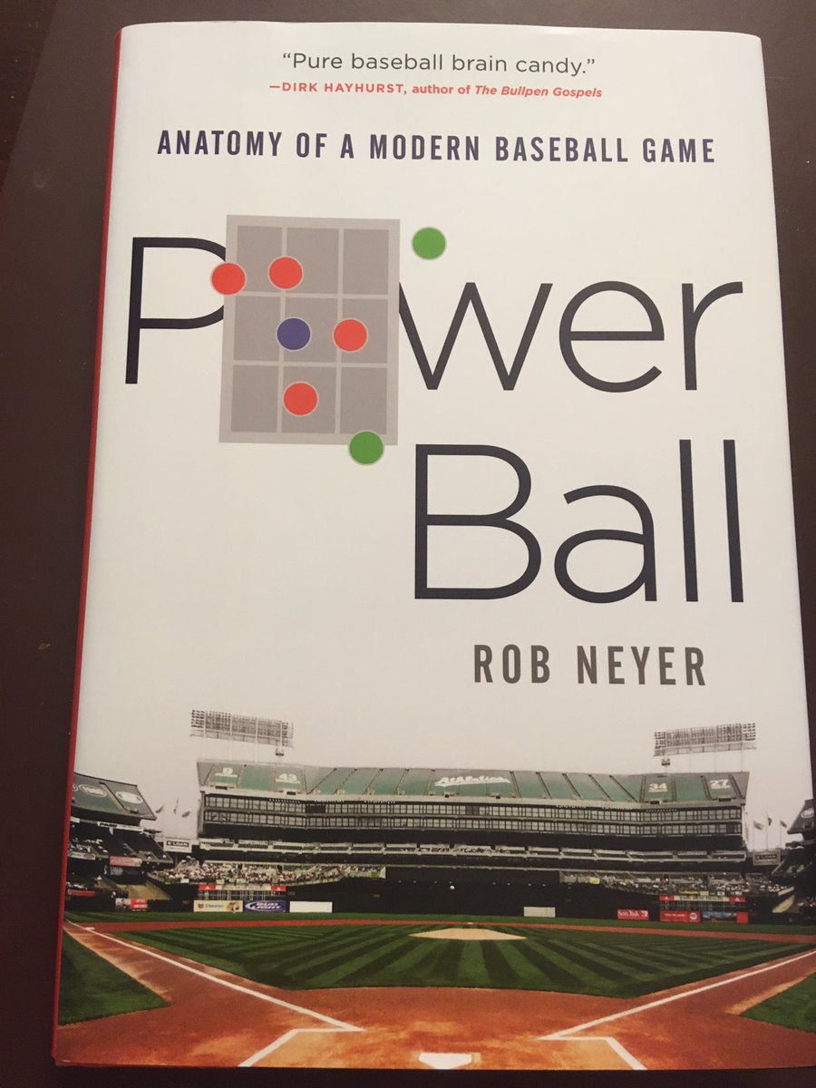 Suggestion for July 1 ... Power Ball: Anatomy of a Modern Baseball Game (2018) by Rob Neyer.