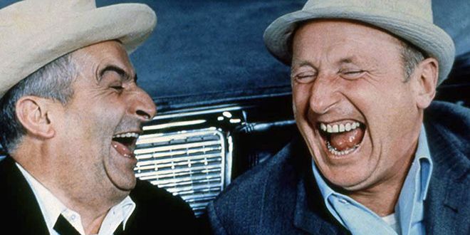 DE FUNÈS ET BOURVIL - Comment s'est déroulé le tournage du film Le Corniaud ?  Ecoutez la réponse de notre invité <a href="/BertrandDicale/">Bertrand Dicale</a> <a href="/editionsgrund/">Editions Gründ</a>
Pour écouter le direct, rendez-vous ici rtl.fr/direct