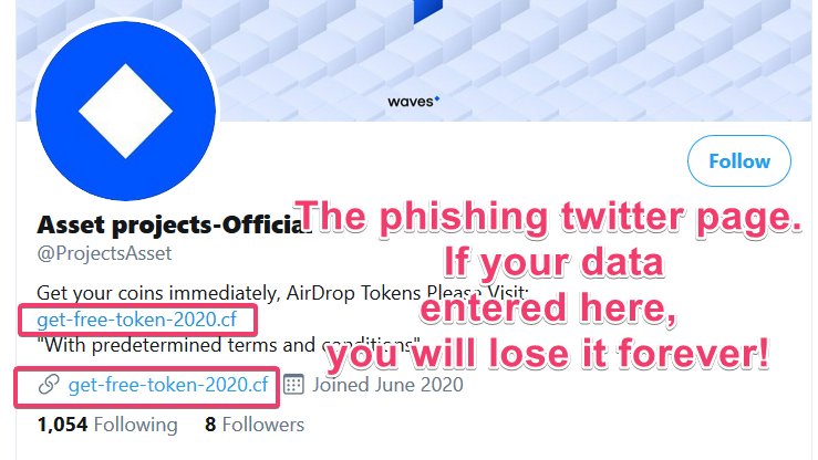 Phishing. @elonmusk won't give you some free  $BTC,  @VitalikButerin won't give you free  $ETH, etc. Keep in mind that every "FREE GATEWAY!" (GIVEAWAY?) or "CONGRATULATIONS!" stuff can be fraud activities, check the example