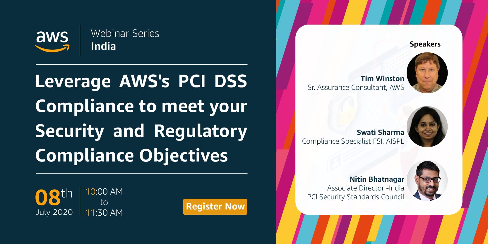 YourStory on Twitter: "Meet Nitin Bhatnagar of PCI Security Standards  Council &amp; compliance experts from @awscloud to know how your  organisation can leverage AWS's PCI-DSS &amp; 3DS compliance controls on  this webinar