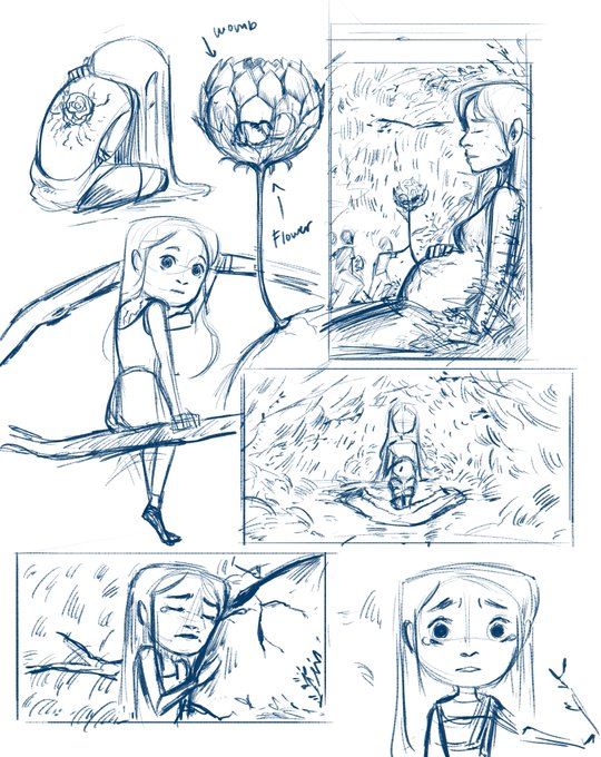 really messy drafts from my old college portfolio class 