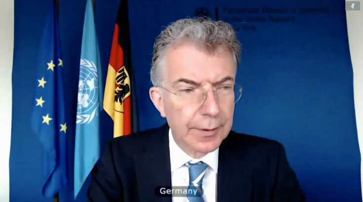 EstoniaUN's tweet image. Today our dear friends at @GermanyUN 🇩🇪 will take over the @UN #SecurityCouncil Presidency for July!

The month of June was a busy month in the #UNSC &amp;amp; we thank @franceonu 🇫🇷 for their great leadership during that time. 🙏

#EuropeanSpring 🇪🇺 in #UNSC 🇺🇳