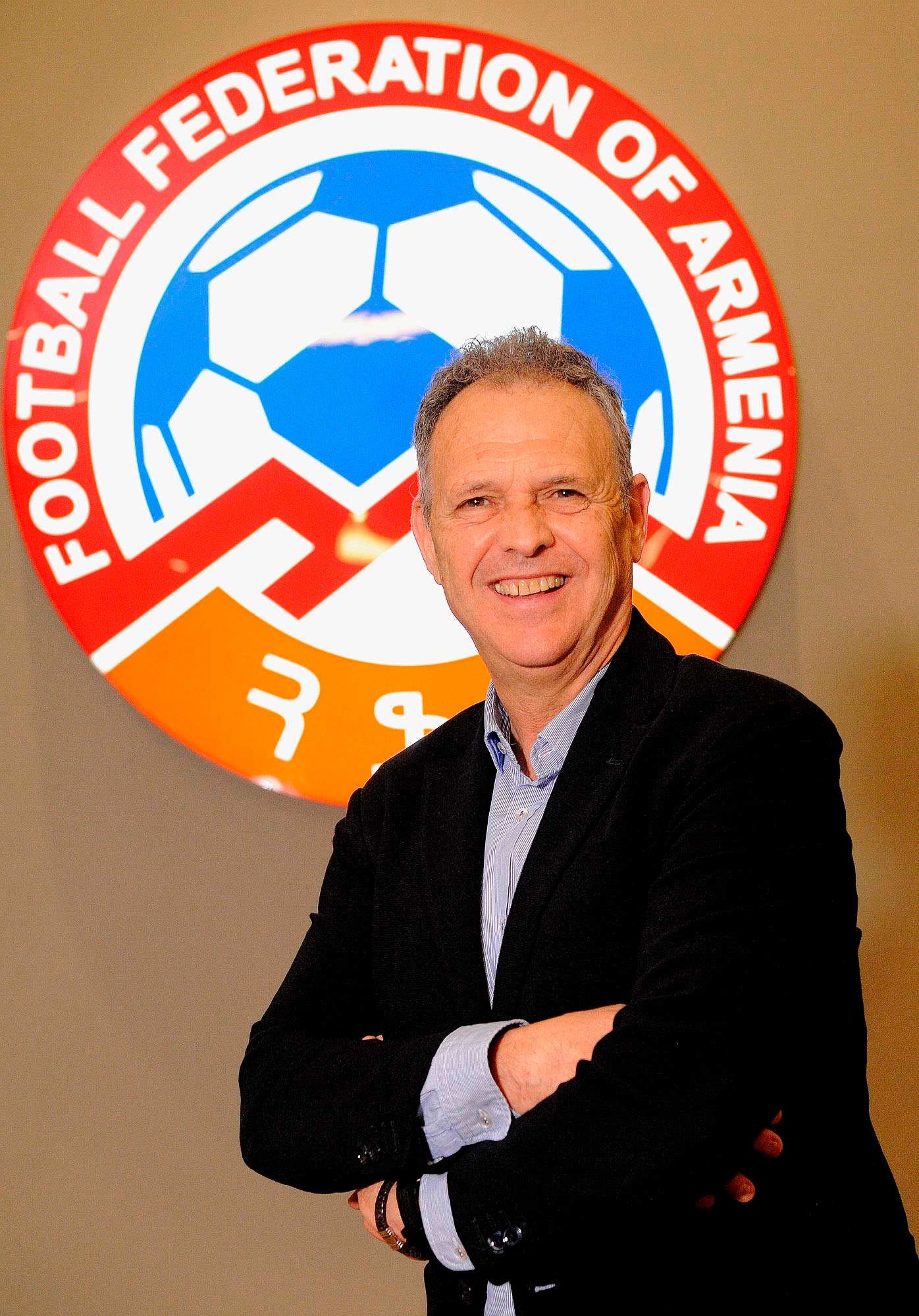 Armenian national soccer team has new head coach