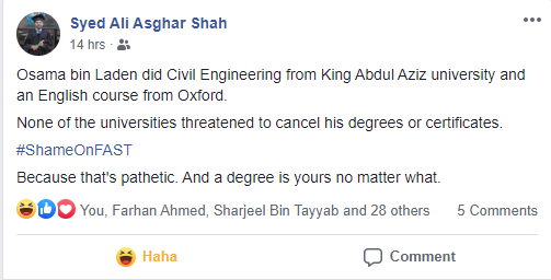 iamhabibsaqi's tweet photo. #ShameOnFAST https://t.co/1APC91au6j