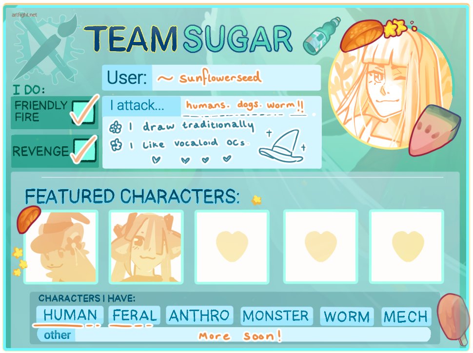 theartfight's tweet photo. Art Fight is here! While the site is being worked on, please take a look at these awesome Artfight 2020 templates! Feel free to use however and wherever you'd like. 

SUGAR: https://t.co/94oyAmlH8g 
SPICE: https://t.co/c7YKiJo9ki https://t.co/900QUPiku9