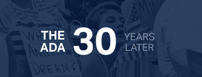 abilitycntr's tweet photo. ADA 30 - Celebrate. Learn. Share.
Celebrate 30 years of progress in access & inclusion
Learn about the ADA here:
https://t.co/VuaBfJE1j6
#ThanksToTheADA
#ADA29
#29DaysofADA
#ADAanniversary
#OurCenturyACT https://t.co/UYwAAdBY9L