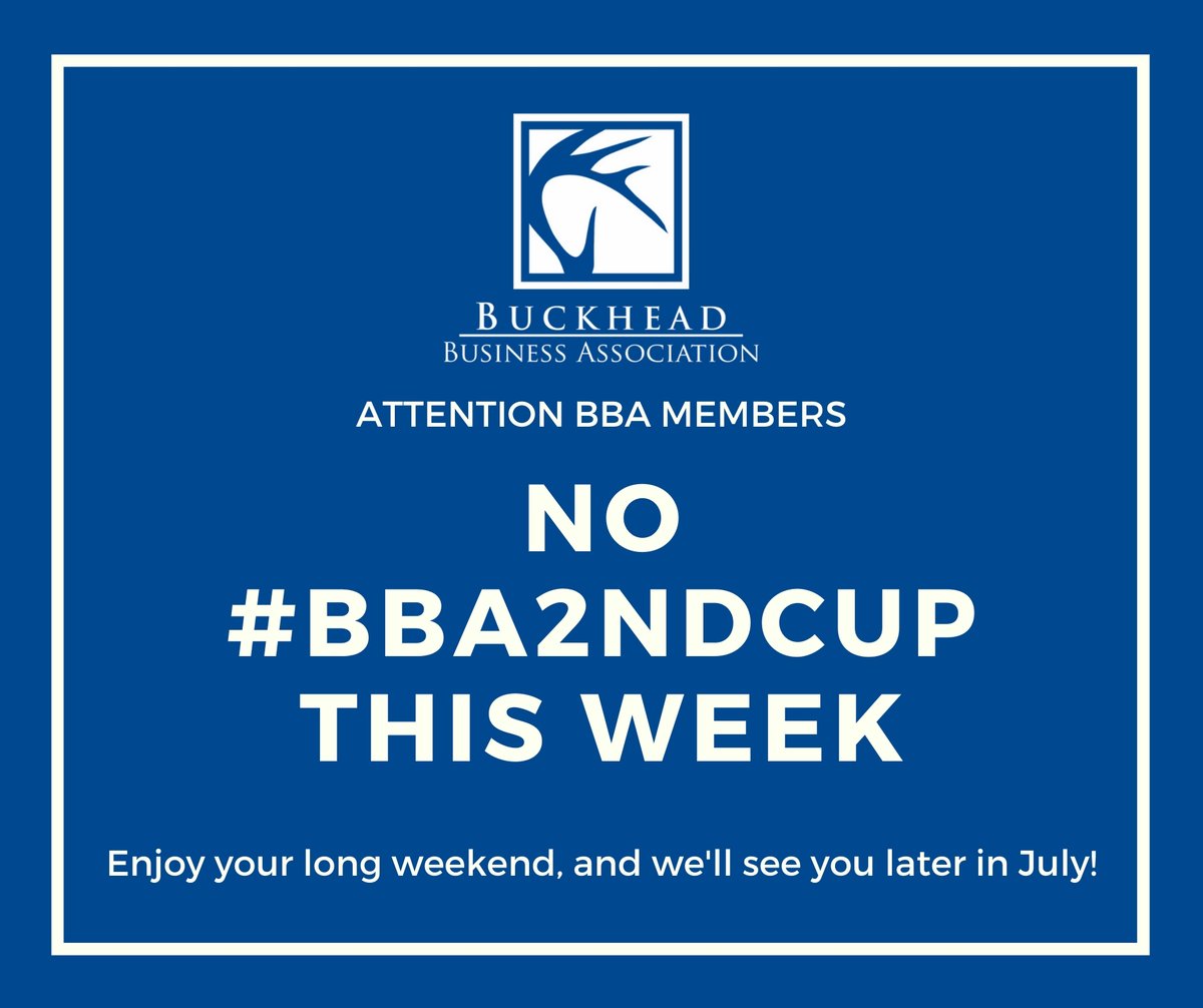 No #BBA2ndCup this week. Enjoy your weekend and stay safe!