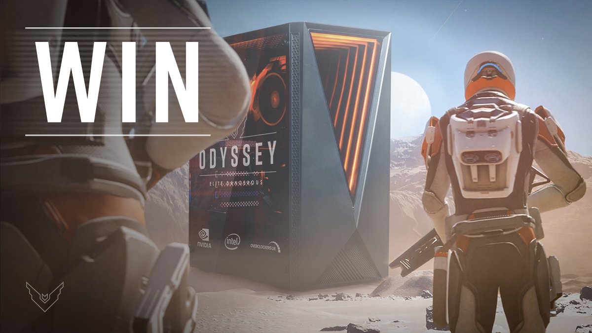 EliteDangerous's tweet photo. Our Elite Dangerous: Odyssey competition ends on Friday! For a chance to win an @OverclockersUK Kinetic Z4 PC, check out the details below and enter now: 

https://t.co/jOOfxArQyc https://t.co/0oYtbRiUwD
