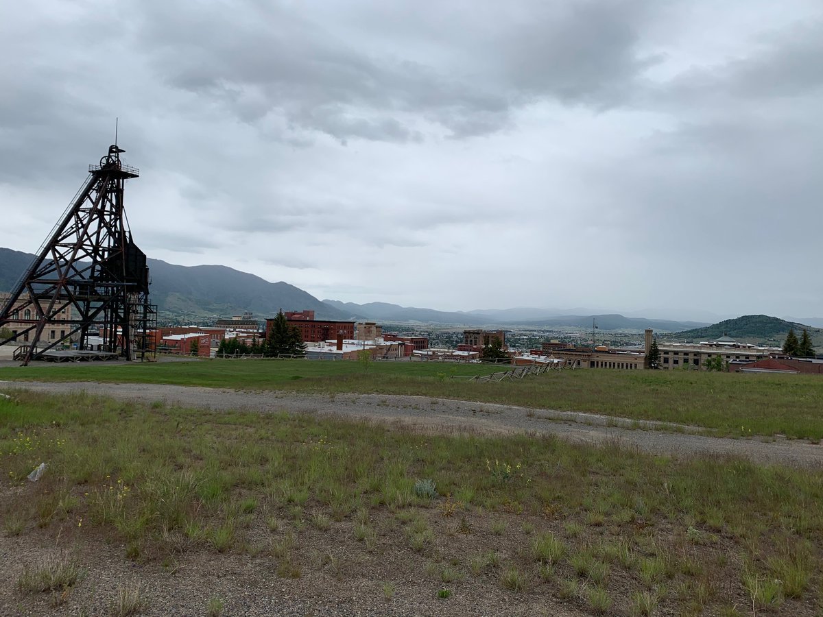 17/ During the dash across Montana, we stopped off in Butte, an old mining town with lots of great historic buildings. Once situated on "the richest hill on Earth," the place would be great for redevelopment.