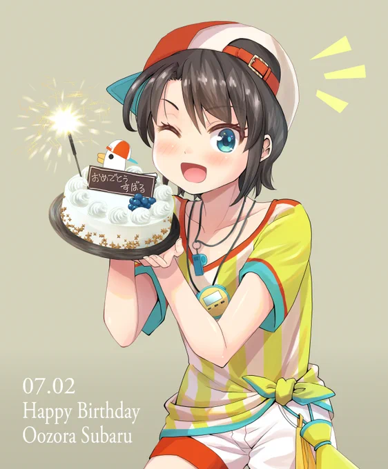 7月2日は『大空スバル』ちゃんの誕生日?
おめでとうございます?
地獄配信にゲーム配信、リスナーアンケート配信など
いつもおもしろ企画楽しませてもらってます♪

#プロテインザスバル
#大空スバル誕生日 