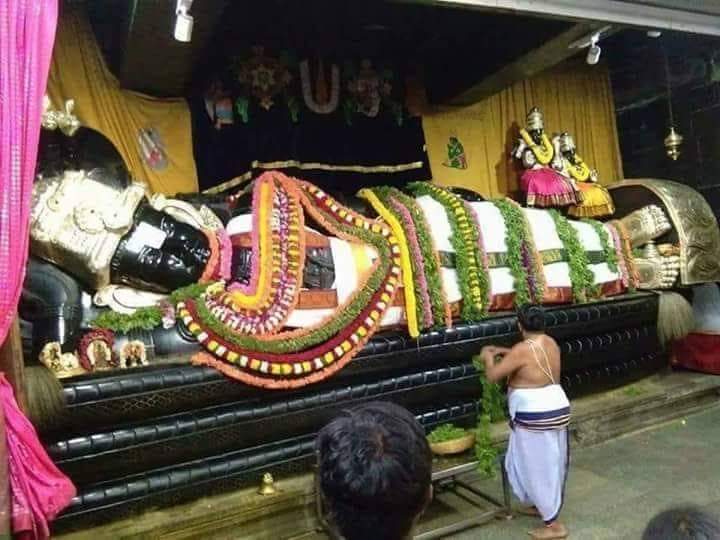 ರಂಗನಾಥ ಸ್ವಾಮಿ ದೇವಸ್ಥಾನ, ಶ್ರೀರಂಗಪಟ್ಟಣ  #mandyaA very interesting fact about the Ranganathaswamy temples of Adi Ranga in Srirangapatna, Madhya Ranga in Shimsha and Antya Ranga in Srirangam (TN), the idols on all these three temples where established on the same day and same time.